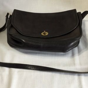 “Coach” Vintage Messenger Bag Gray